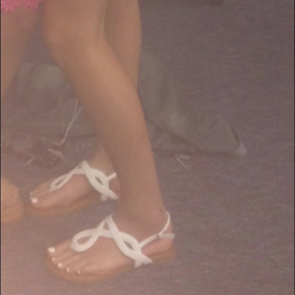 White Sandals